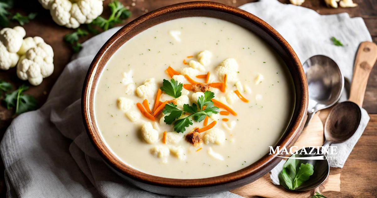 Creamy Cauliflower Soup for Winters