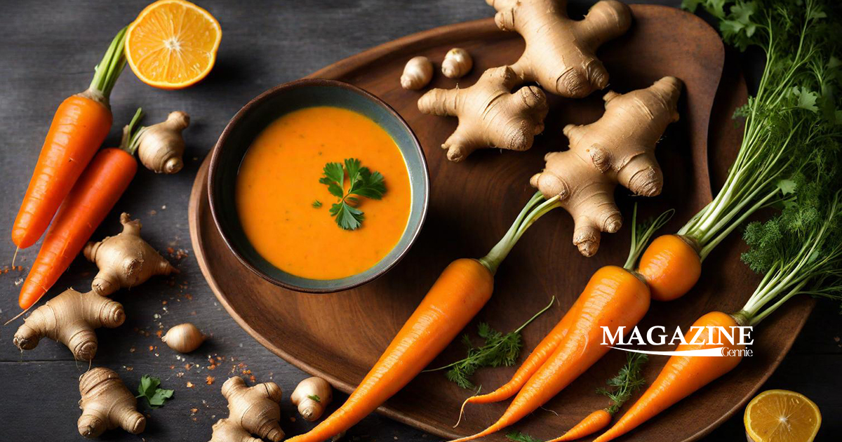 Ginger and Carrot Soup for winters