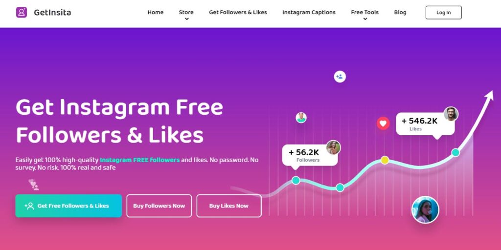 Getinsta Free Instagram Followers