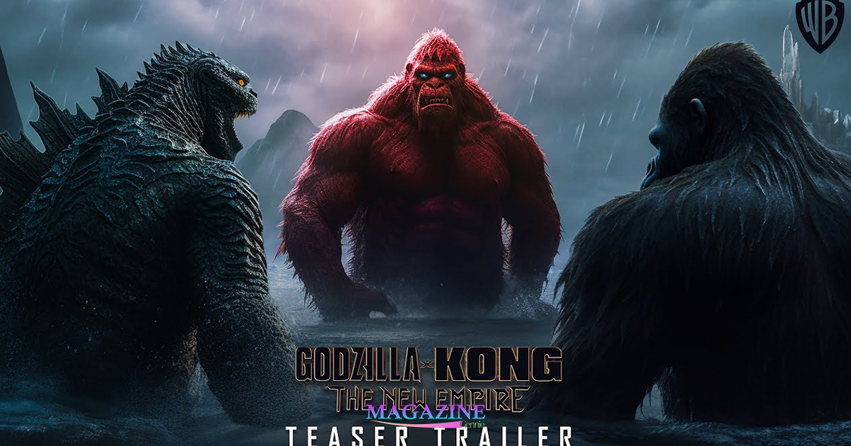 Godzilla x Kong the new empire trailer release dat