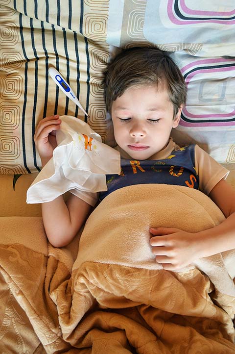 How to increase immunity against cold for child