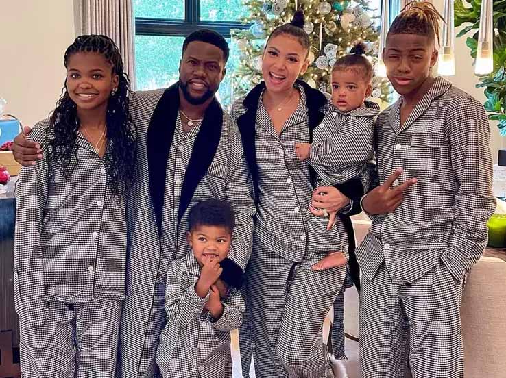 Kevin Hart Wife and children