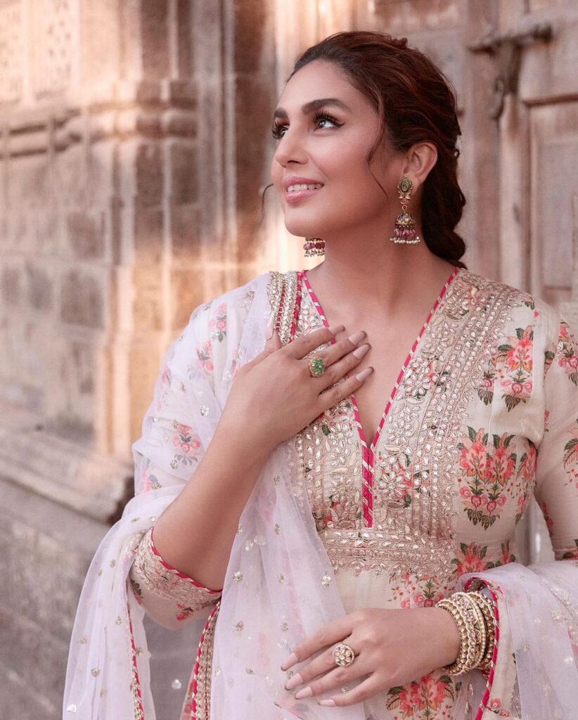 Huma Qureshi Latest Photoshoot in indian dress