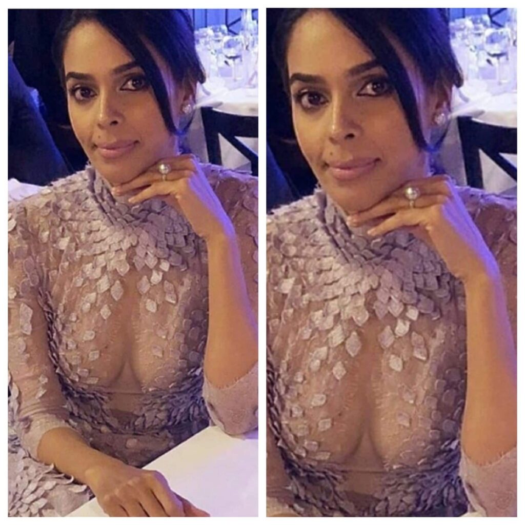 Hot Bollywood Actress in See Through Dresses Malika Sherawat