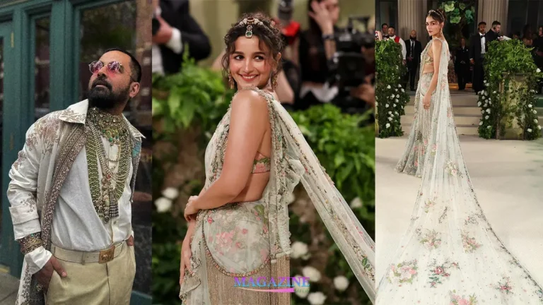 Sabyasachi Mukherjee Makes History at Met Gala, Stuns in His Own Creation!