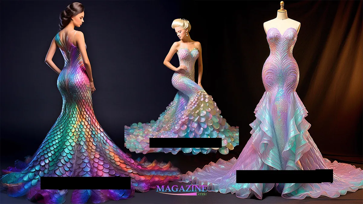 Model Photoshoot Outfits About Beautiful Fish Gown Ideas With Photo Reference