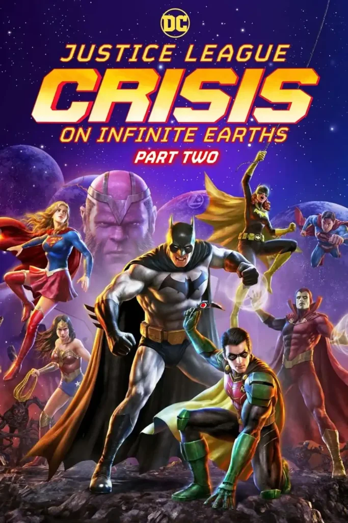 Justice League Crisis On Infinite Earths - Part Two amazon prime magazine gennie