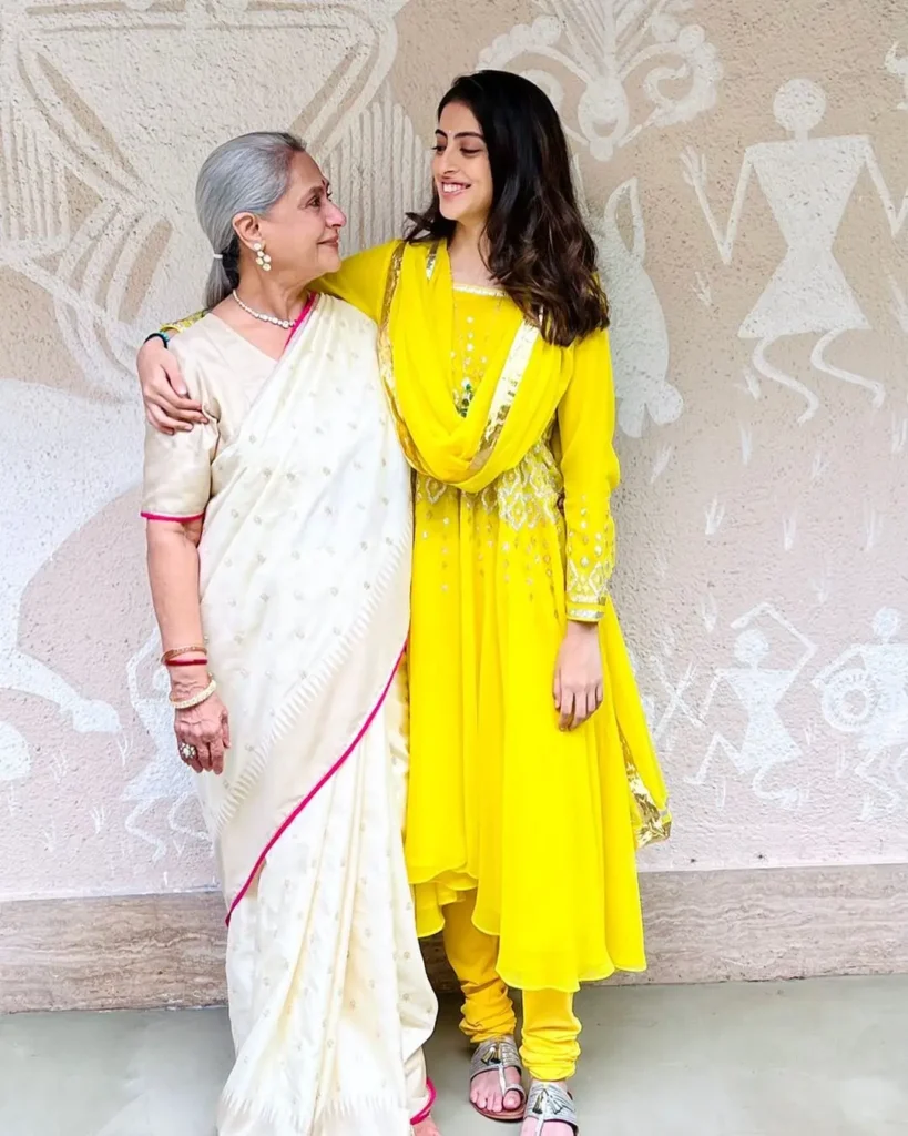 Navya Naveli Nanda Family Photos with Grand Parents Amitabh, Jaya and Mother