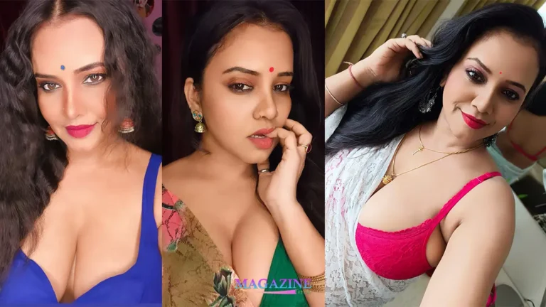 Ullu Actress Priya Gamre bold Images in saree and Instagram