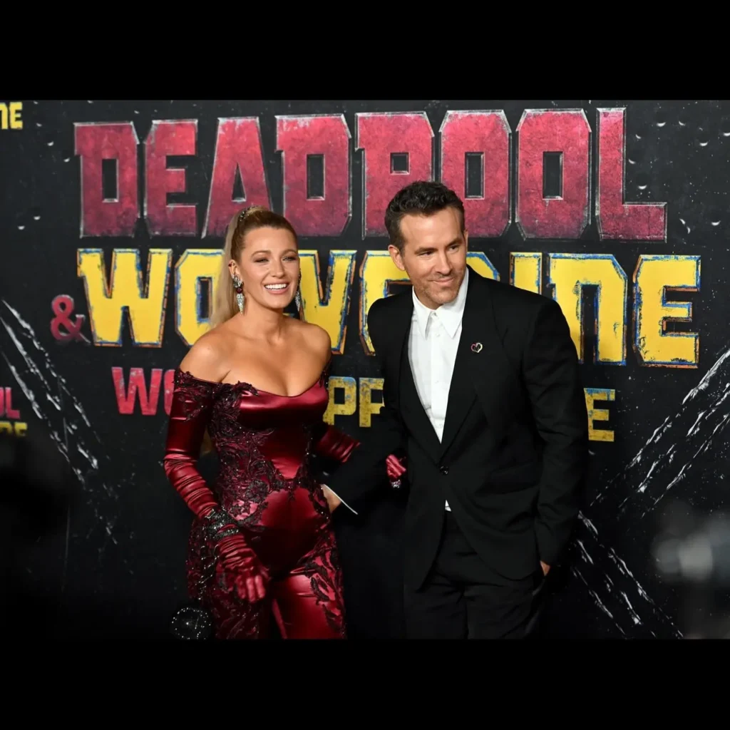 Blake Lively and Ryan Reynolds deadpool and wolverine