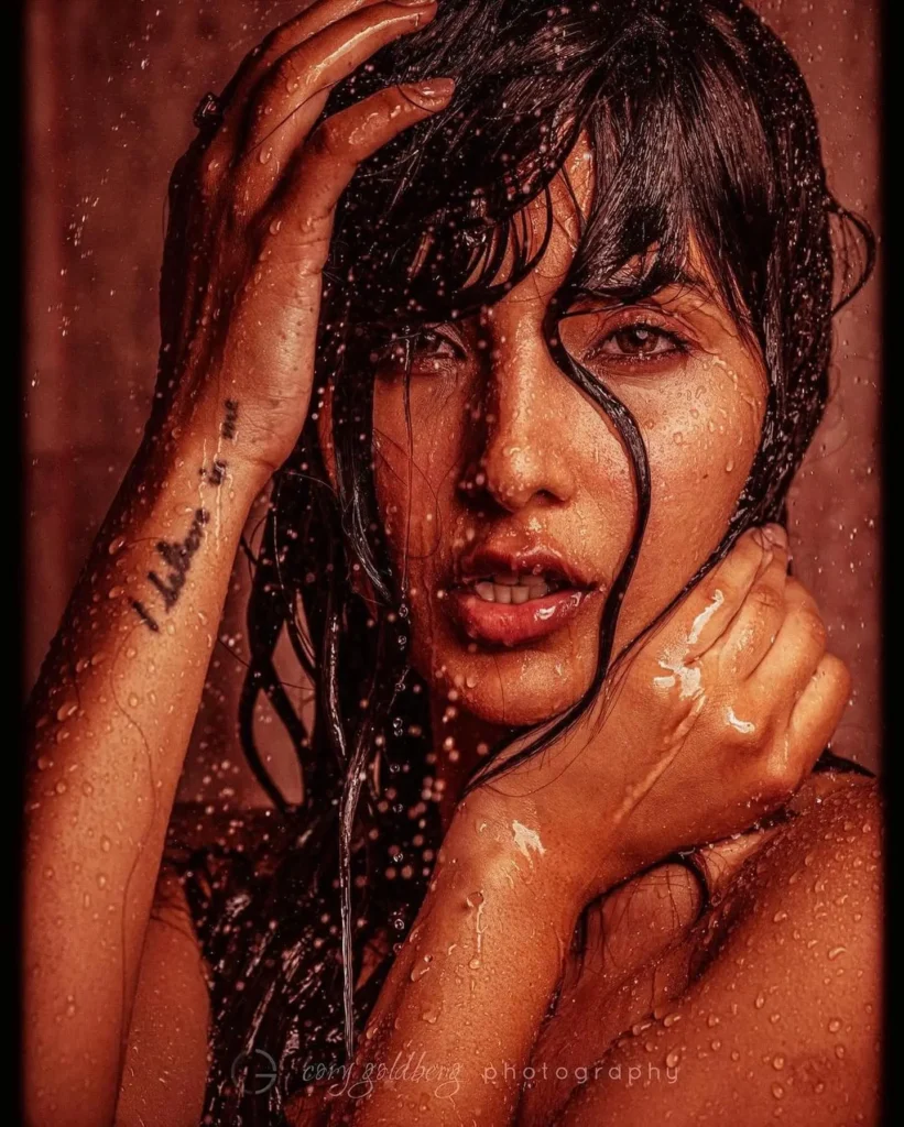 Harshita Gaur Photos In Hot Wet Look Boudoir Photoshoot