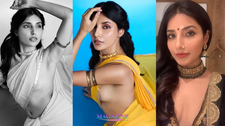 Harshita Gaur Photos in Saree From Her Instagram