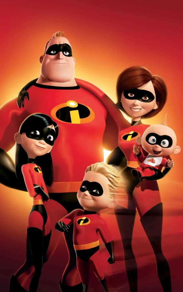 Incredibles 3 Characters parr family