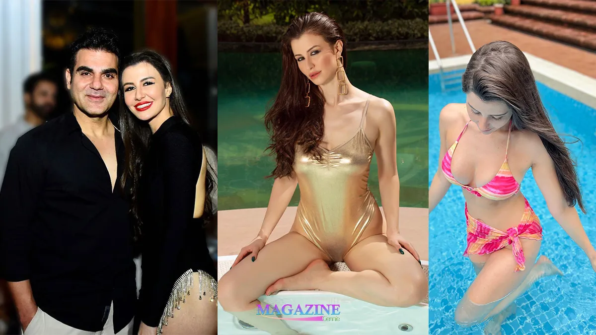 Indian Actor Arbaaz Khan Ex Girlfriend Giorgia Andriani In Swimsuit and Bikini