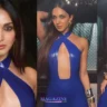 Kiara Advani Channels Catwoman in Stunning Blue Latex Jumpsuit for Tira Beauty Campaign