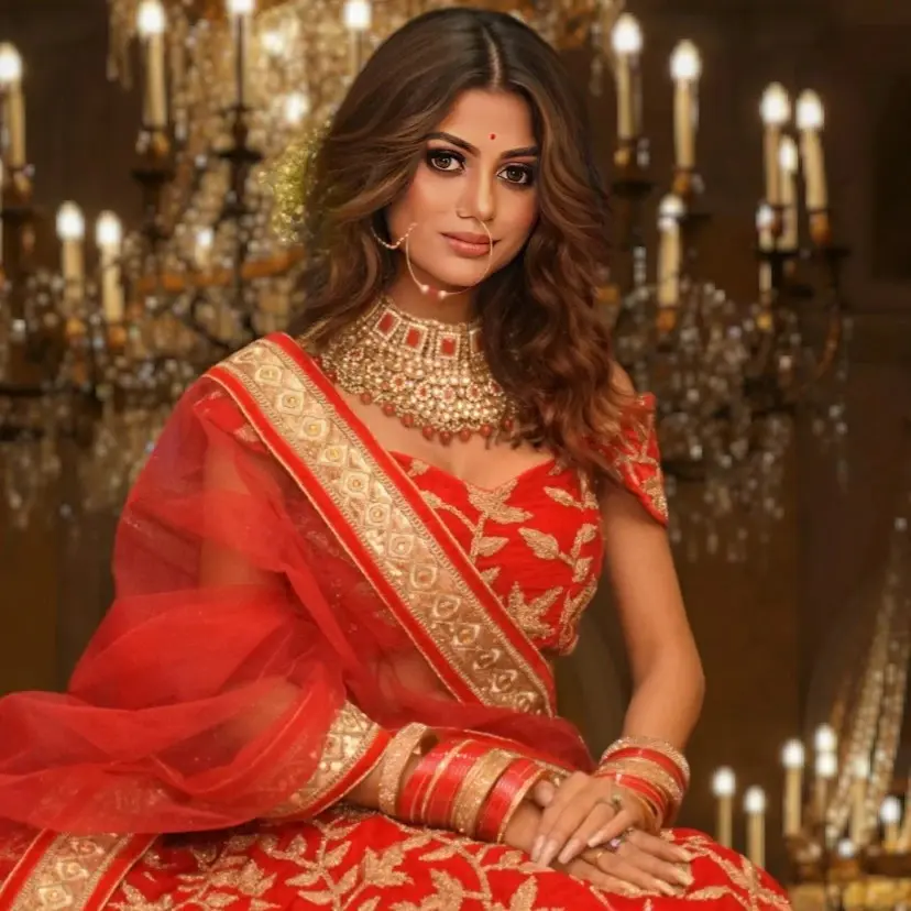 Shivangi Roy Photos in Beautiful Indian Bridal Photoshoot 12