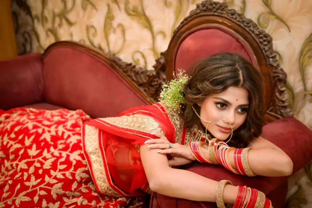 Shivangi Roy Photos in Beautiful Indian Bridal Photoshoot 2