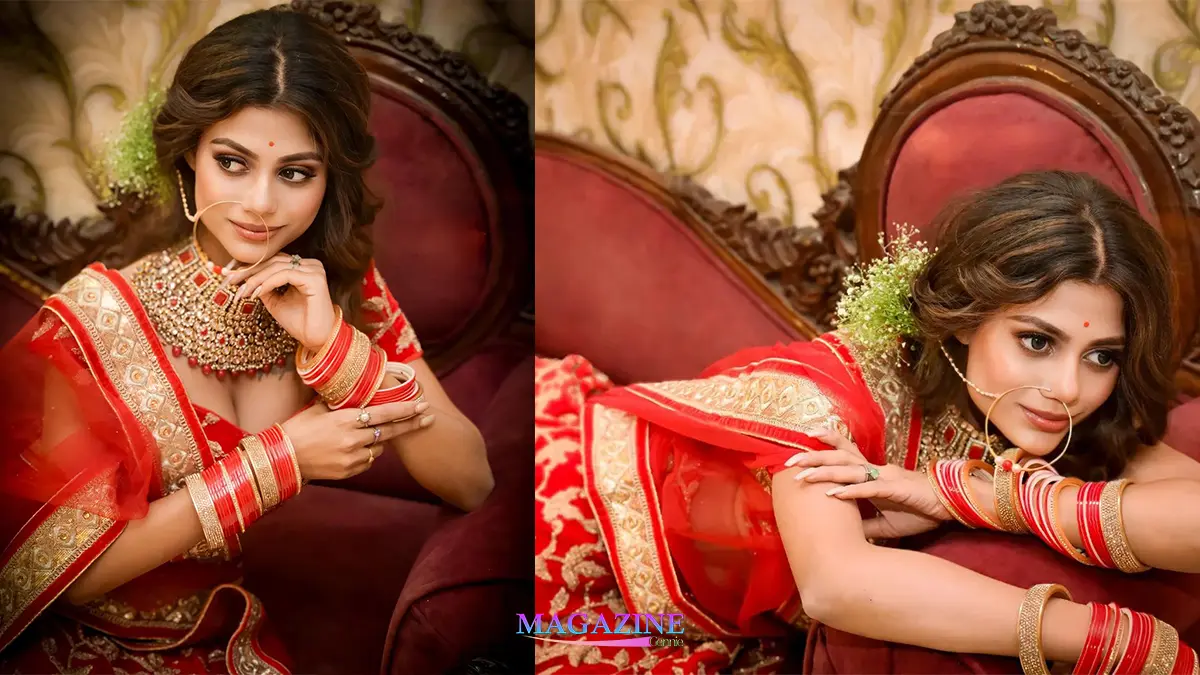 Shivangi Roy Photos in Beautiful Indian Bridal Photoshoot