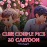 56 3d Cartoon Cute Couple Pics 2024