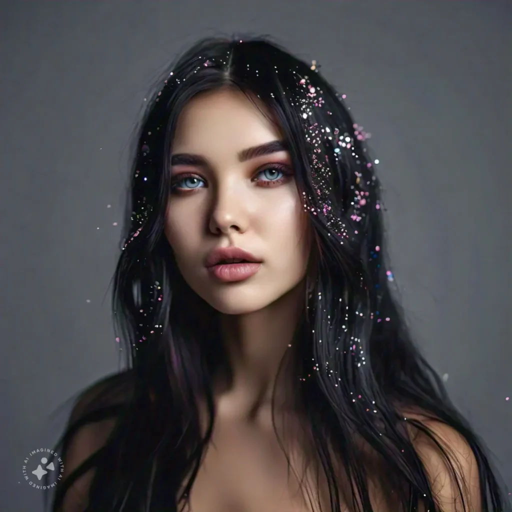 Beautiful Face Images of Makeup PhotoShoot created with AI, Makeup Beauty SHots