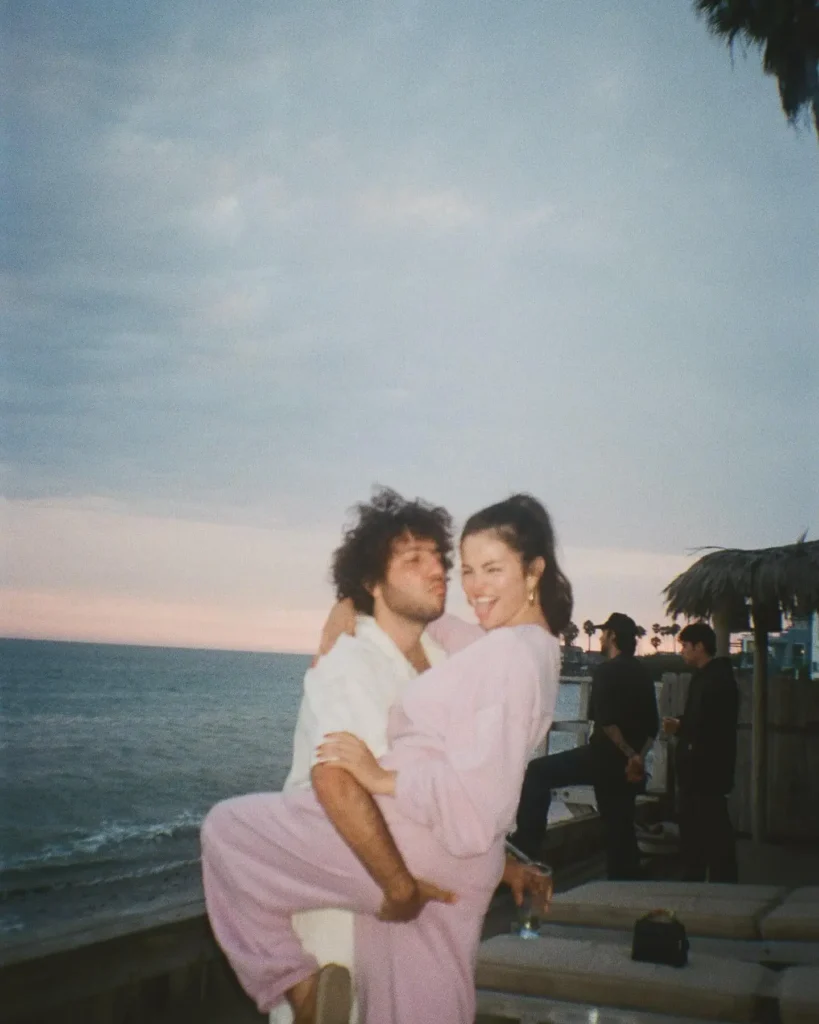 Selena Gomez with her boyfriend Benny Blanco Photos