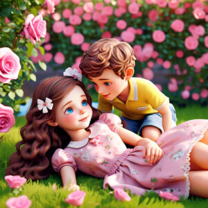 3d Cartoon Cute Couple Pics